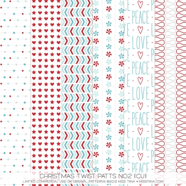 Christmas Twist Patts No2 CU