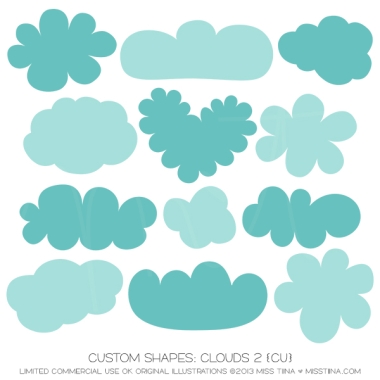 Clouds 2 Shapes CU