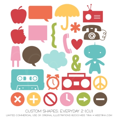 Everyday 2 Shapes CU