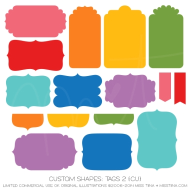 Tags 2 Shapes CU