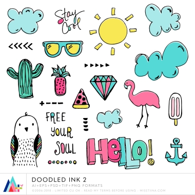 Doodled Ink 2 CU