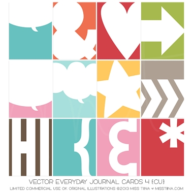 Everyday Journal Cards 4 CU