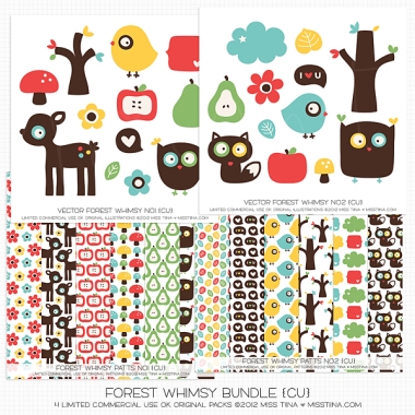 Forest Whimsy Bundle CU