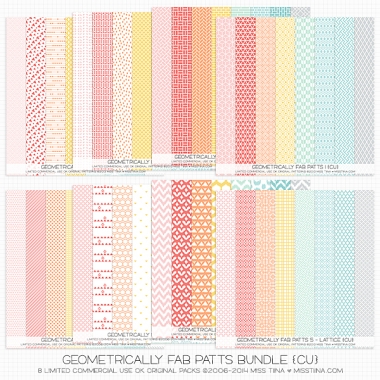 Geometrically Fab Patts Bundle CU