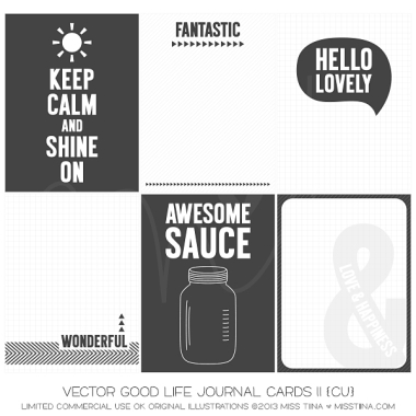 Good Life Journal Cards 11 CU