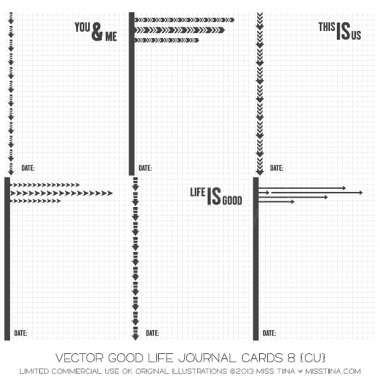 Good Life Journal Cards 8 CU