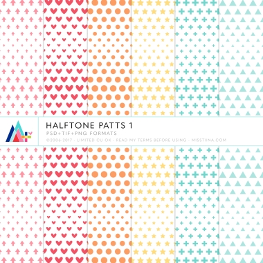 Halftone Patts 1 CU