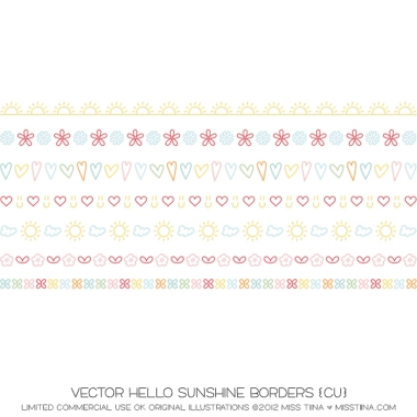 Hello Sunshine Borders CU