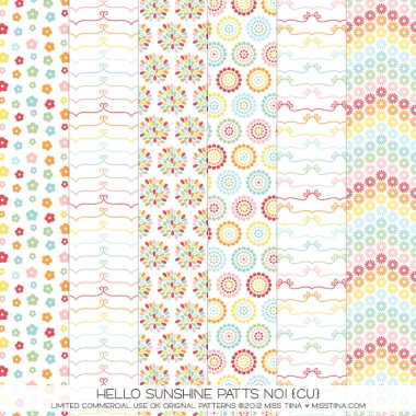 Hello Sunshine Patts No1 CU
