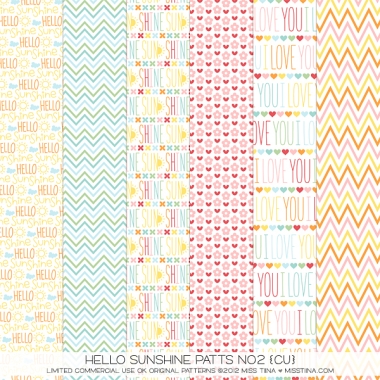 Hello Sunshine Patts No2 CU