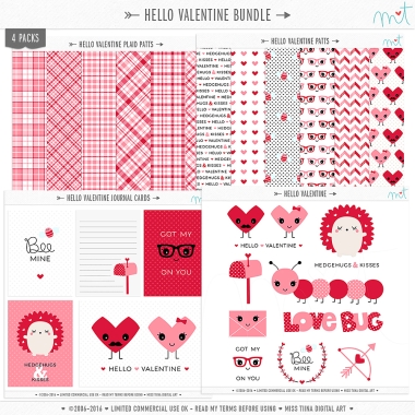 Hello Valentine Bundle CU