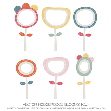 Hodgepodge Blooms CU