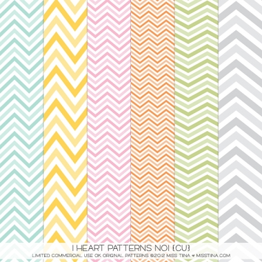 I Heart Patterns No1 CU