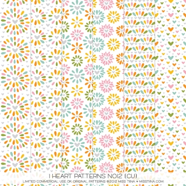 I Heart Patterns No12 CU