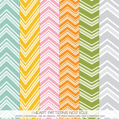 I Heart Patterns No2 CU