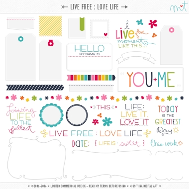 Live Free : Love Life CU