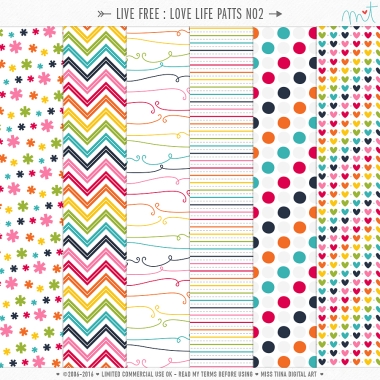 Live Free : Love Life Patts No2 CU