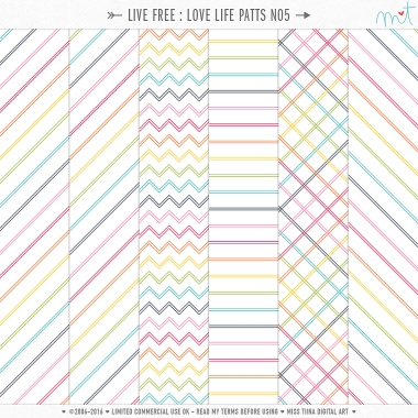 Live Free : Love Life Patts No5 CU