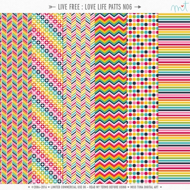 Live Free : Love Life Patts No6 CU