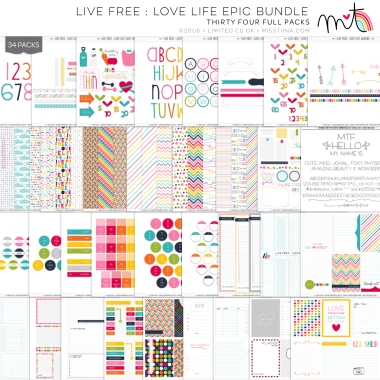 Live Free : Love Life Bundle CU