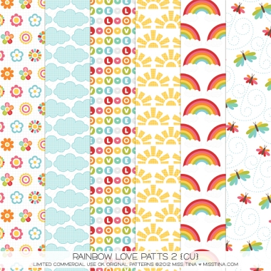Rainbow Love Patts 2 CU