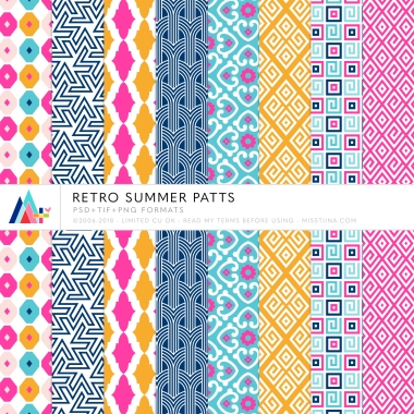 Retro Summer Patts CU