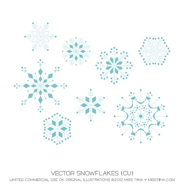 Snowflakes CU