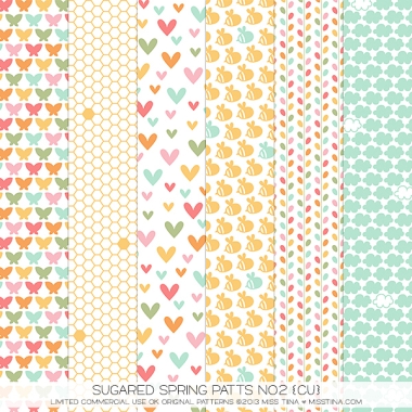 Sugared Spring Patts No2 CU