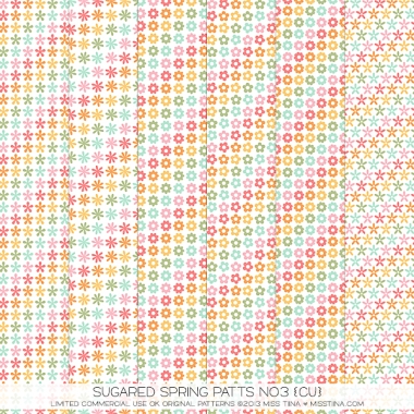 Sugared Spring Patts No3 CU