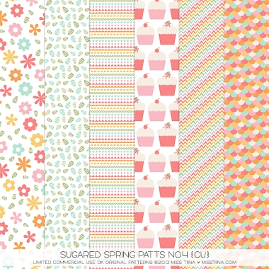 Sugared Spring Patts No4 CU