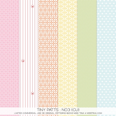 tiny Patts : No3 CU