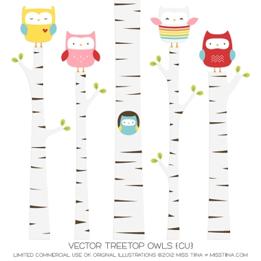 Treetop Owls CU