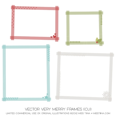 Very Merry Frames CU