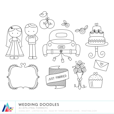 Wedding Doodles CU