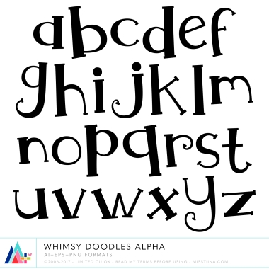 Whimsy Doodles Alpha CU