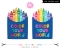 Rainbow Box of Crayons SVG