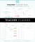 Teacher Planner UPDATED