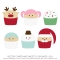 Christmas Sweets Cupcakes 1 CU
